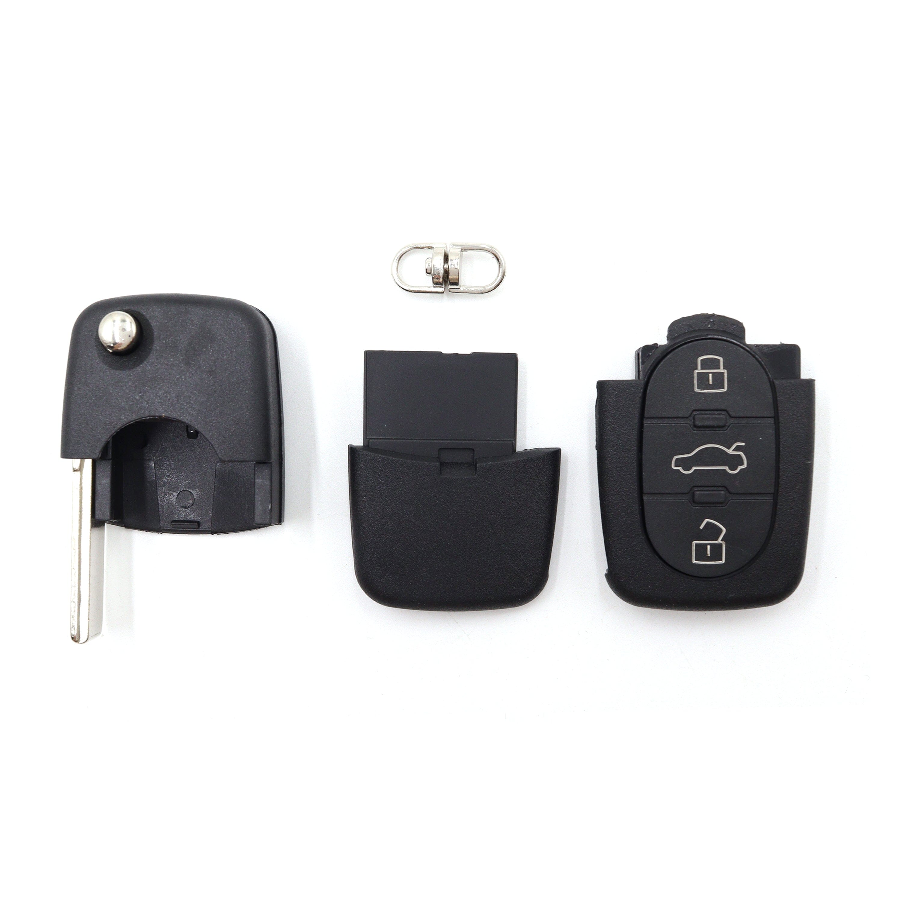 3 Button Key Shell with 2032 battery clip To Suit Volkswagen Bora, Golf, Passat | Remote Pro